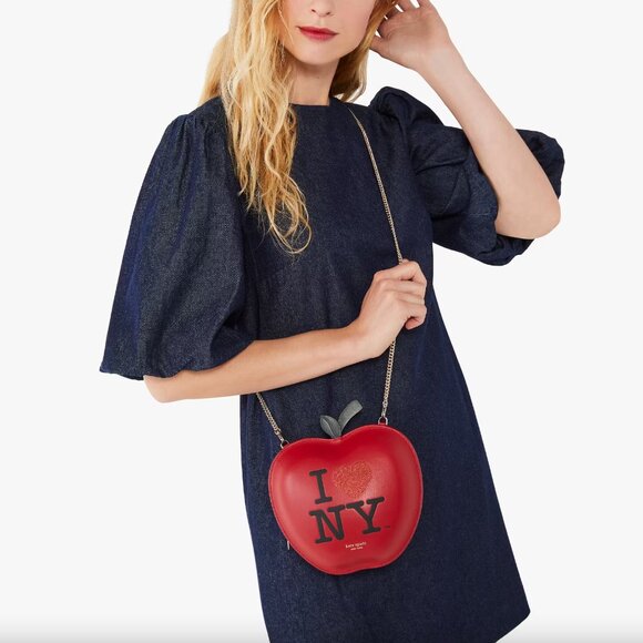 I Love NY X Kate Spade New York Big Apple Crossbody - Picture 3 of 16